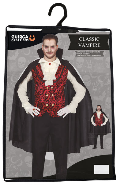 Gents Classic Vampire Costume