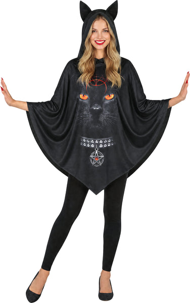 Halloween Cat Poncho