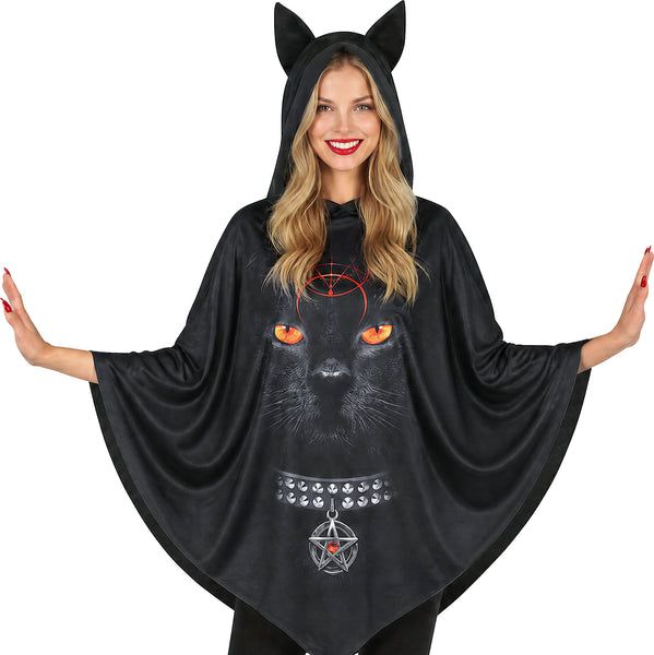 Halloween Cat Poncho