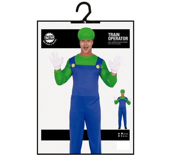 Adult Train Driver Costume