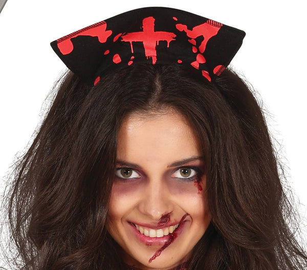 Black Bloody Nurse Costume