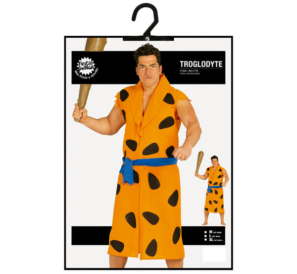 Orange Caveman Costume