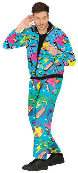 Blue 80s Tracksuit