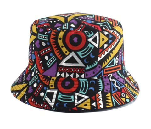 80s Aztec Bucket Hat