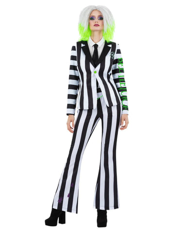 Female Beetlejuice Suit Costume