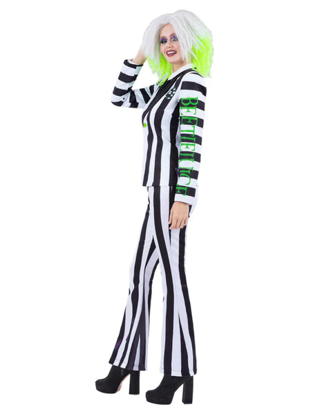 Female Beetlejuice Suit Costume