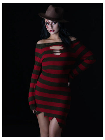 A Nightmare On Elm Street Freddy Krueger Women's Costume