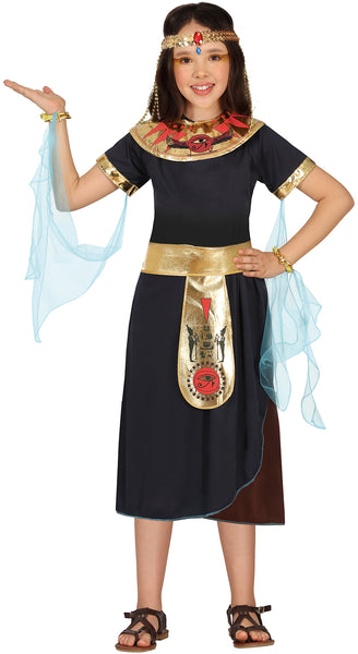 Child's Black & Gold Egyptian Costume