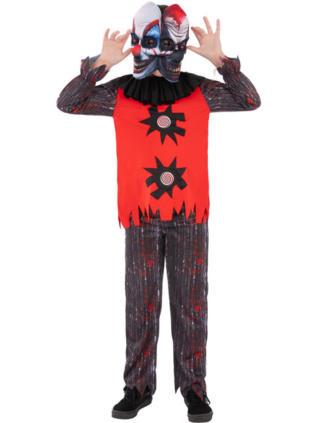 Child's Two Headed Chuckles the Clown Costume