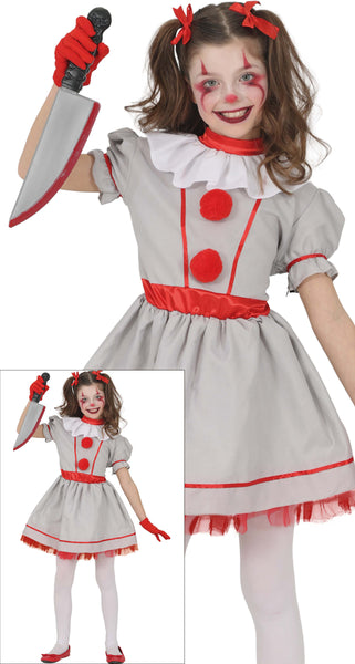 Vintage Clown Girl Costume