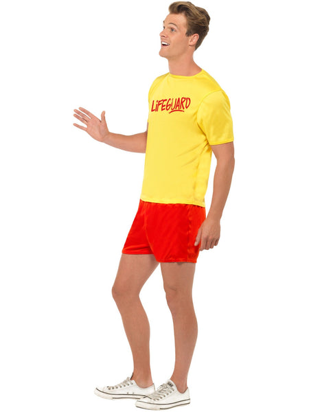 Men's Lifeguard Beach Costume