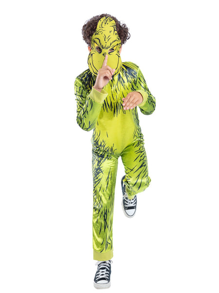 Dr Seuss The Grinch Kids Costume