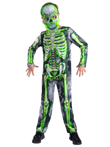 Child's Glow Skeleton Costume