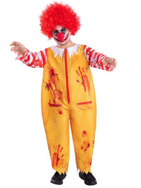 Child's Zombie Clown Costume