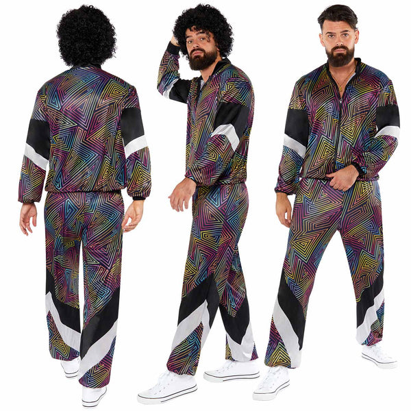 Unisex Cool Retro Shell Suit Costume