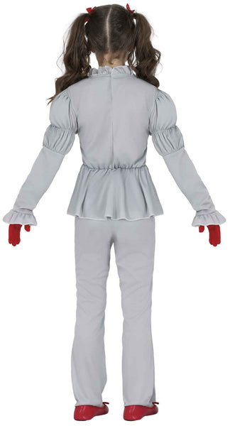 Devil Clown Girl Costume