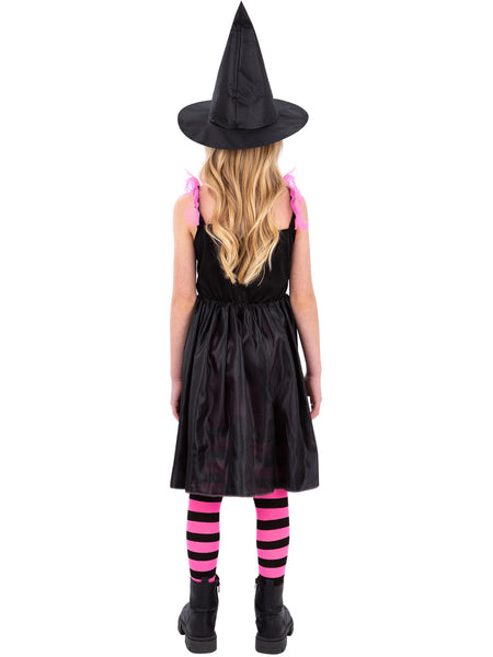 Rainbow Web Witch Costume