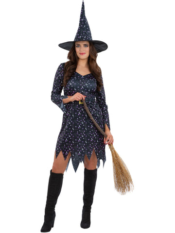 Moon and Stars Witch Costume