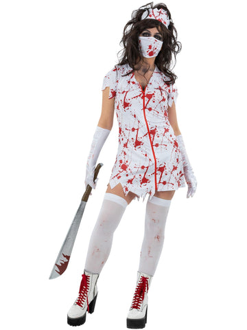 Bloody Zombie Nurse Costume