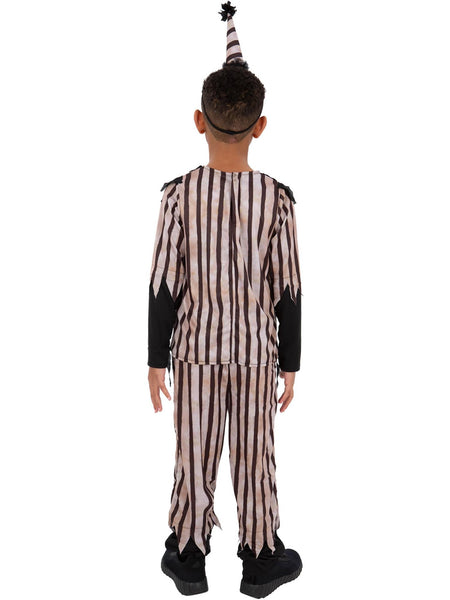 Dark Vintage Clown Boy Costume