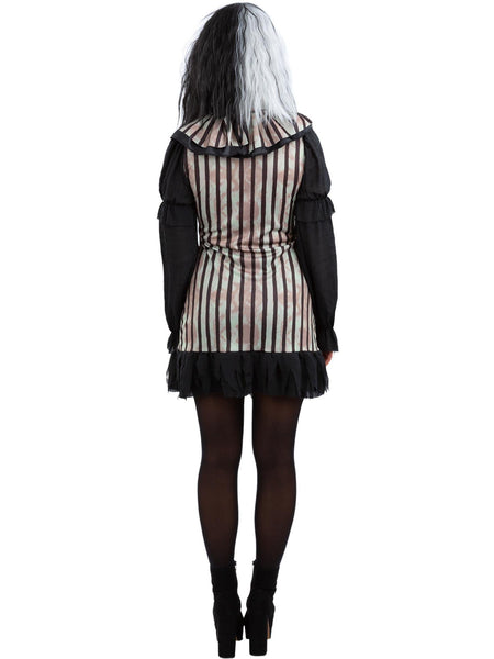Dark Vintage Clown Lady Costume