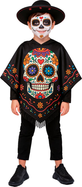 Child's Catrina Poncho