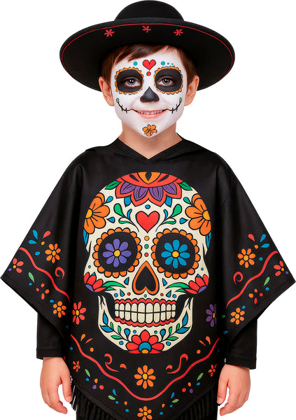 Child's Catrina Poncho
