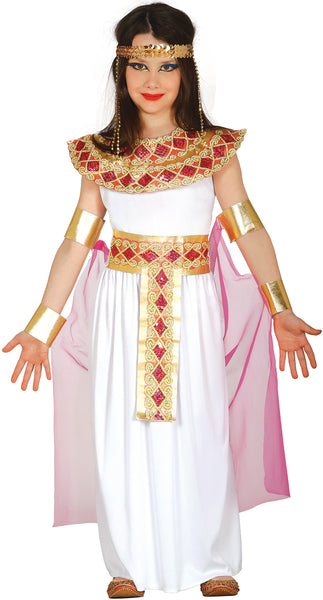 Child's Red & Gold Egyptian Costume