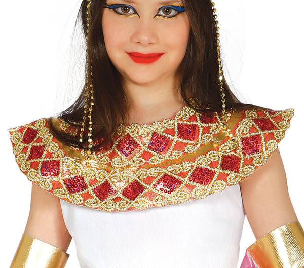 Child's Red & Gold Egyptian Costume