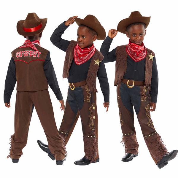 Child's Western Cowboy Costume