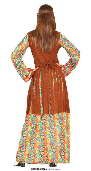 60s Hippie Lady Maxi Costume