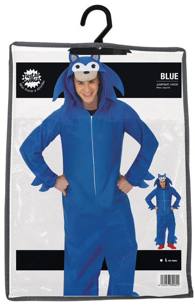 Adult's Blue Hedgehog Costume