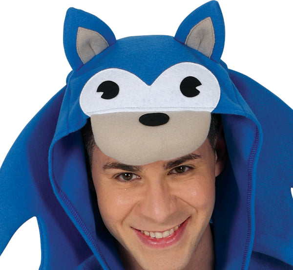 Adult's Blue Hedgehog Costume