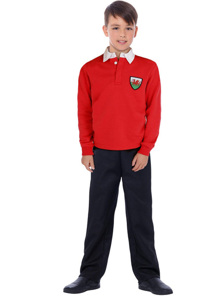 Kids Welsh Rugby Shirt