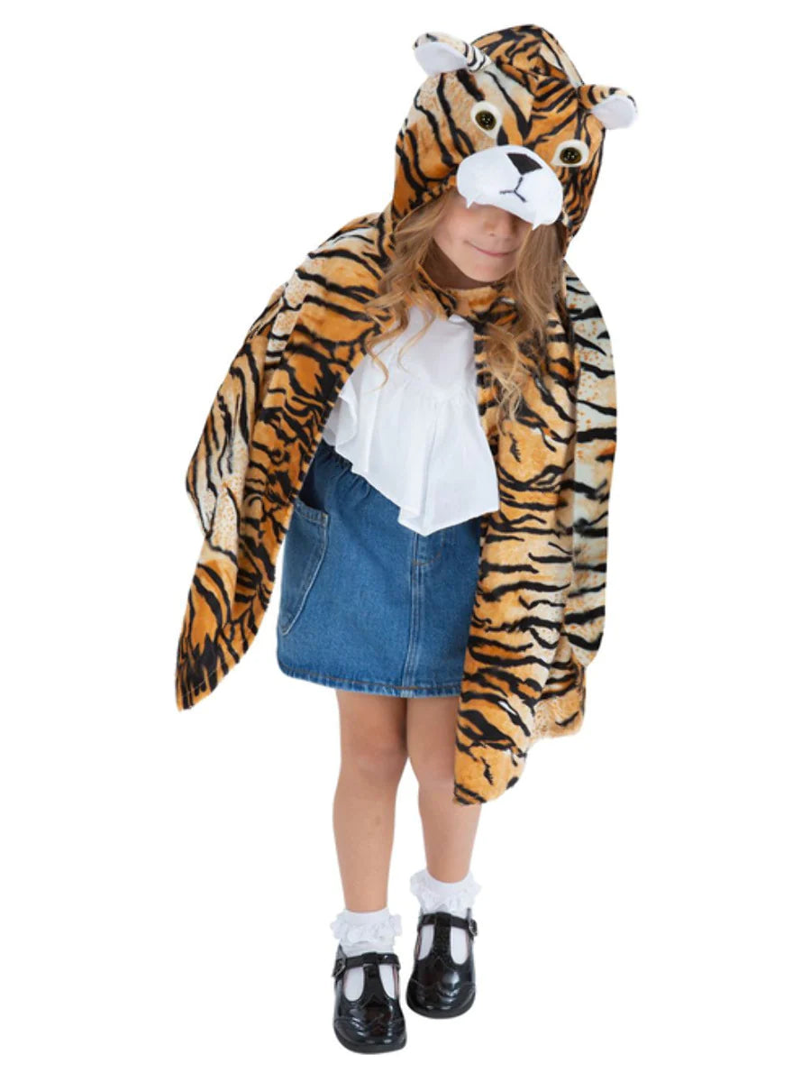 Deluxe Child's Tiger Cape