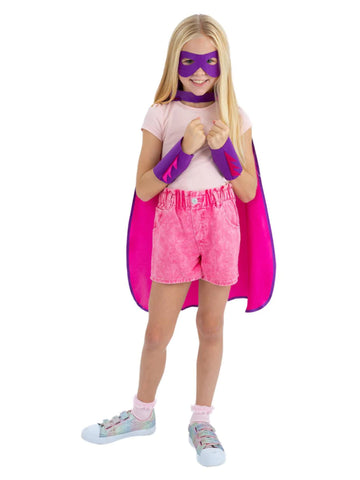 Child's Pink Superhero Kit