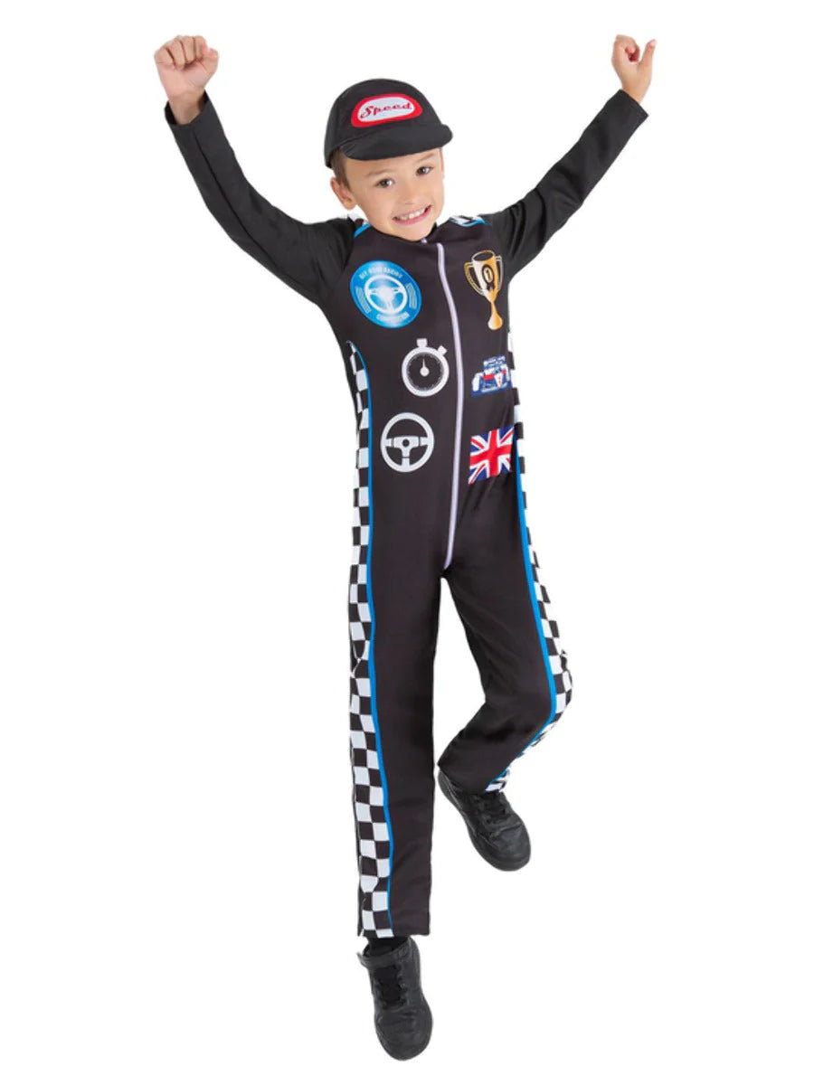 Black Racing Driver Costume