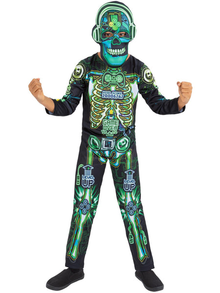 Child's Gamer Skeleton Costume