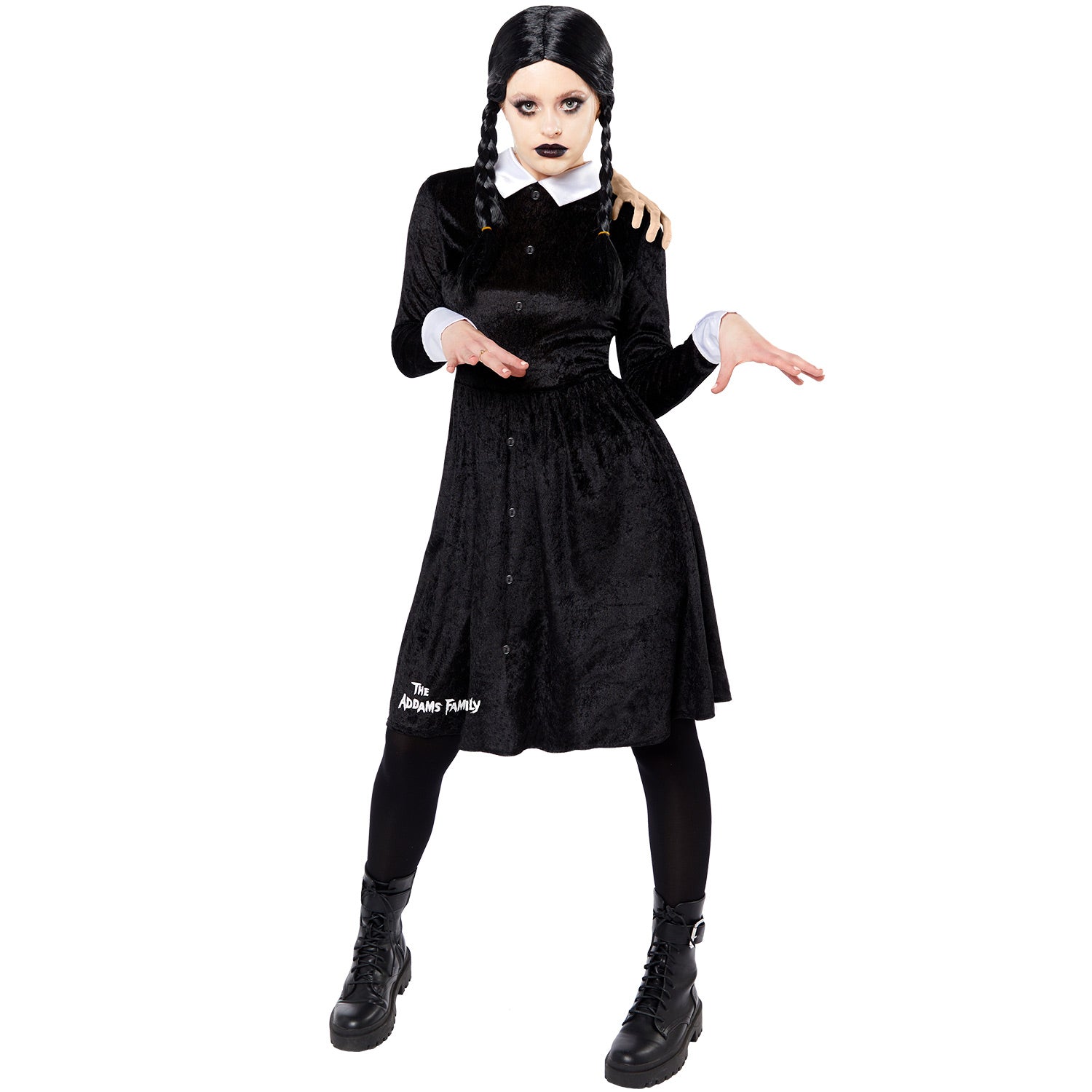 Adult's Wednesday (Addams Family) Costume