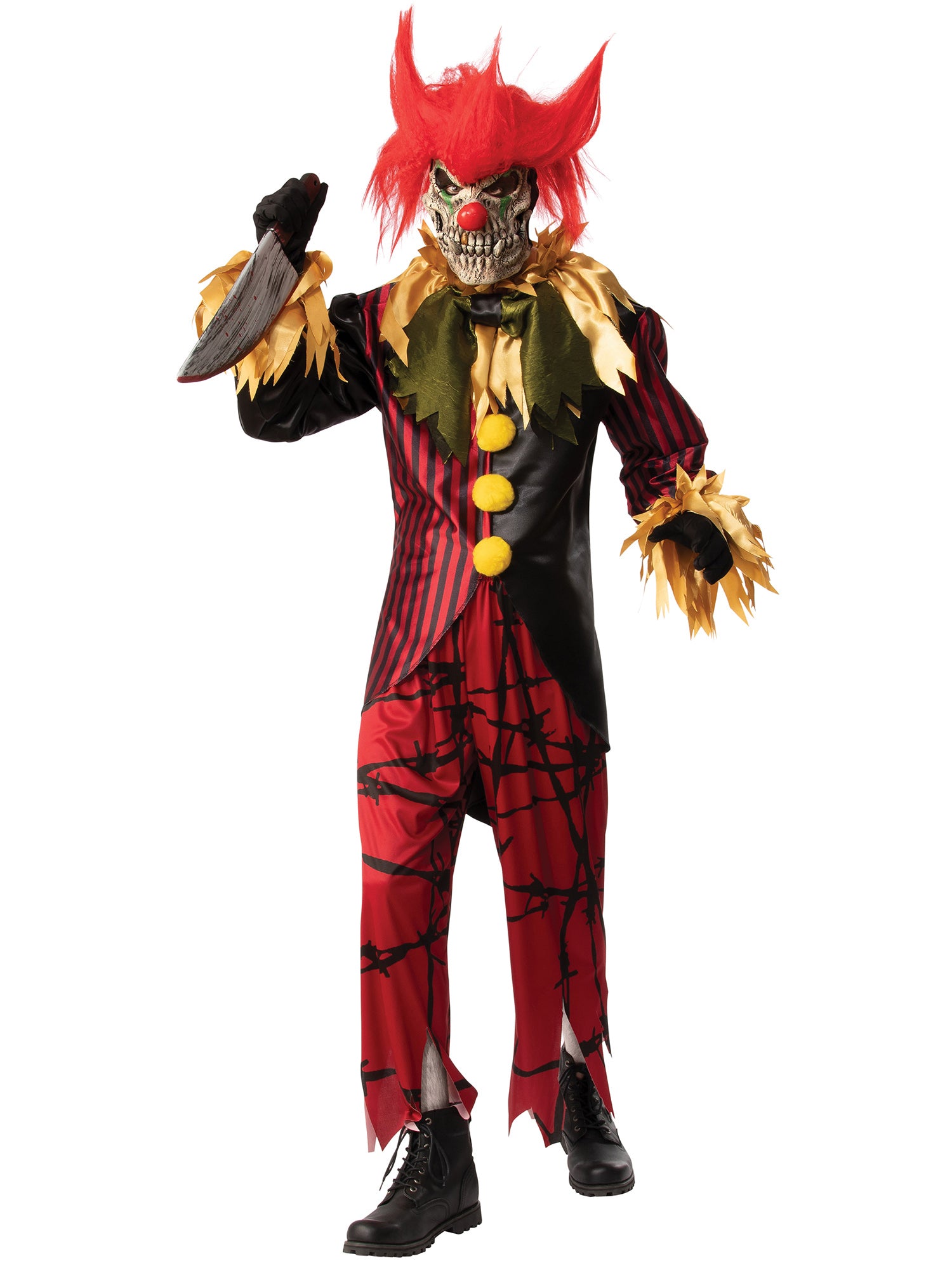 Adult Crazy Clown Costume