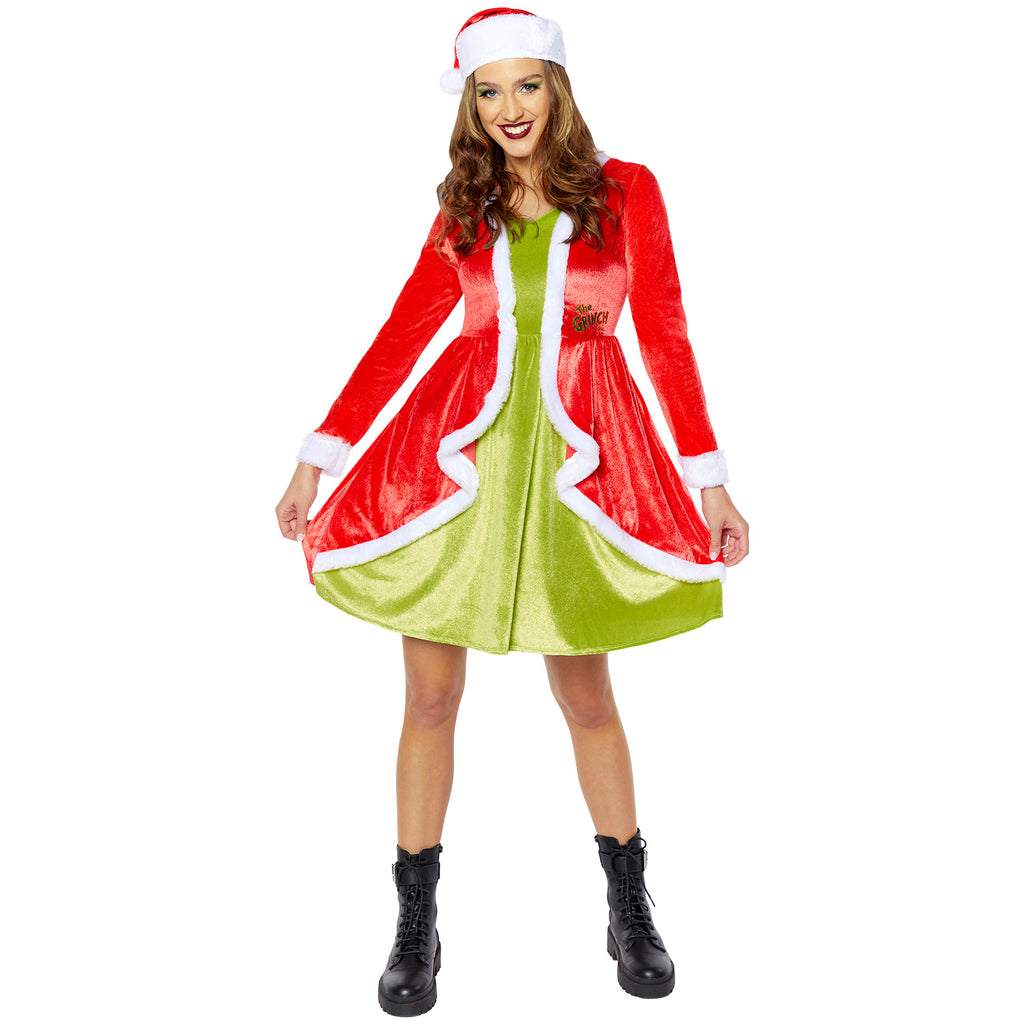 Adults Female Grinch Costume Midlands Fancy Dress Redditch