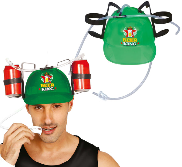 Beer King Drinking Helmet