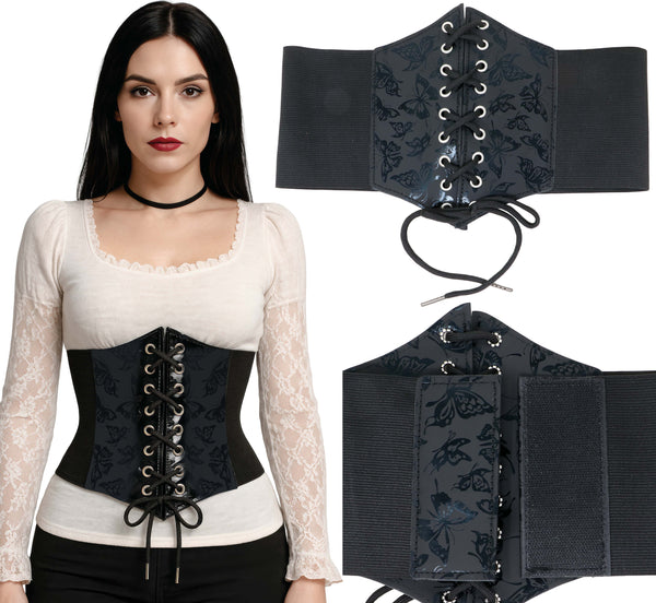 Black Waist Cincher Corset