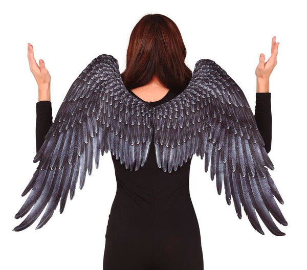 Black & Grey Angel Wings