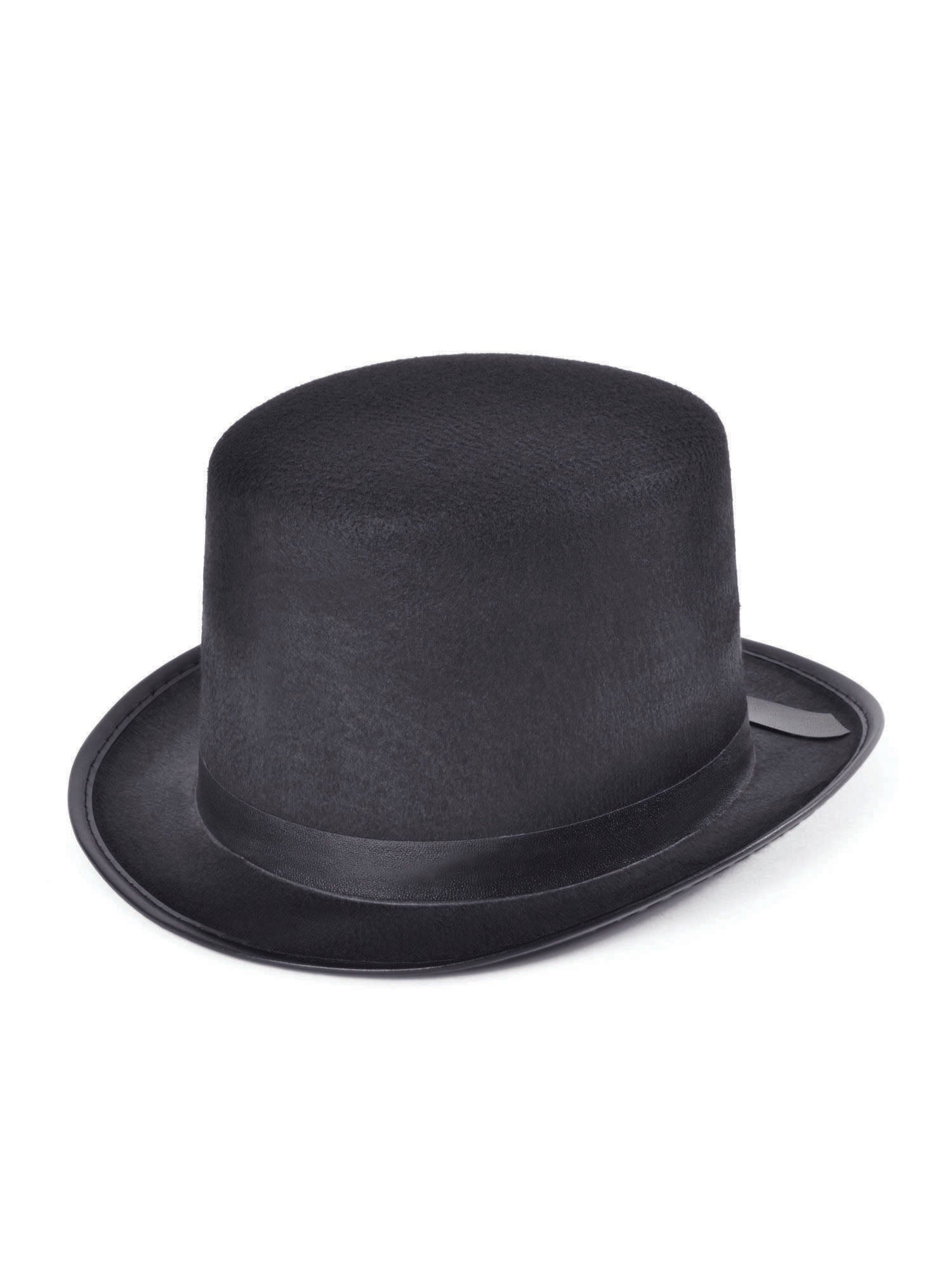 Black Felt Topper Hat