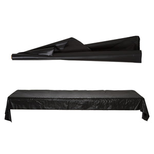 Black Plastic Table Roll