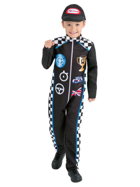 Black Racing Driver Costume