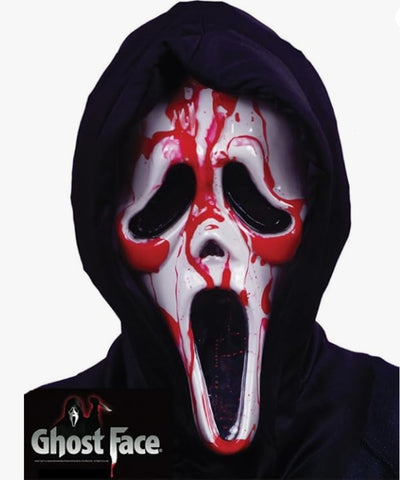 Bleeding Ghost Face Mask