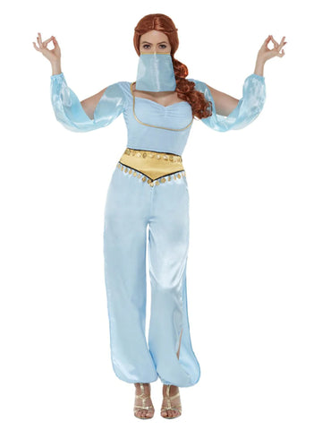 Light Blue Arabian Princess Costume