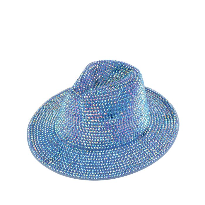 Blue Diamante Fedora